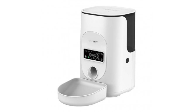 Dogness F17 4L smart food dispenser with plastic bowl (white)