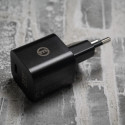 Toalaadija adapter USB-C juhtmele 35W GaN III, must, PD 3.0 kiirlaadimine, Mobile Origin