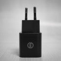 Toalaadija adapter USB-C juhtmele 35W GaN III, must, PD 3.0 kiirlaadimine, Mobile Origin