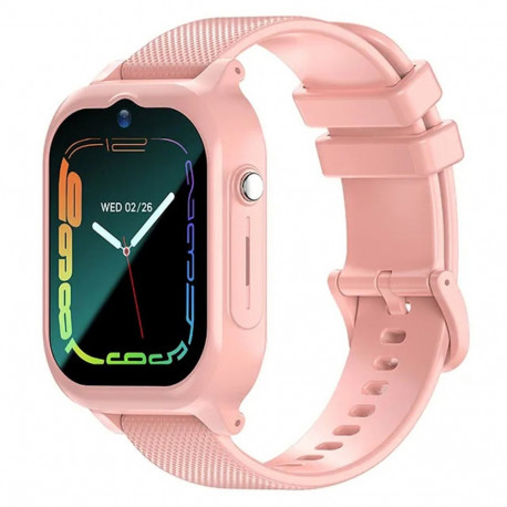 iWear Z01 Pro 4G LTE Сим-карта / GPS LBS WiFi Трекер Часы для детей и телефонная связь HD камера Роз