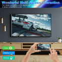 Tvix MX10 8K Meedia Mängija Smart TV Karp 2GB + 16GB Android 13 Bluetooth / Wi-Fi 5 Must