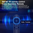 Tvix MX10 8K Медиаплеер Умная TV Box 2GB + 16GB Android 13 Bluetooth / Wi-Fi 5 Черный