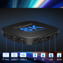 Tvix MX10 8K Media Player Smart TV Box 2GB + 16GB Android 13  Bluetooth / Wi-Fi 5 Black