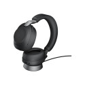 JABRA Evolve2 85 UC Stereo Headset full size Bluetooth wireless wired active noise cancelling 3.5 mm