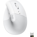 "Logitech Lift Vertical Ergonomic wireless off-white"