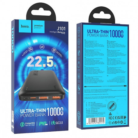 Powerbank Hoco 10000 mAh QC PD 3A 22,5W J101 black