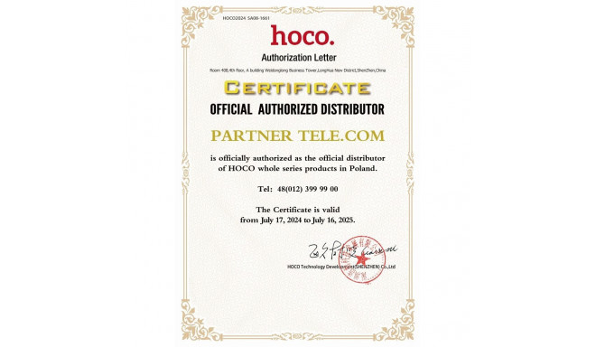 HOCO powerbank 5 000 mAh with built-in connector Lightning 2A J106 black