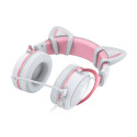 ONIKUMA X10 White/Pink/Cat Ears Gaming Headphones