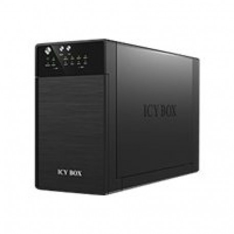 ICYBOX IB-RD3620SU3 IcyBox väline RAID-süsteem 2x3,5 SATA I/II/III, USB 3.0, eSATA, must