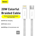 Baseus CALD000102 lightning cable 2 m White
