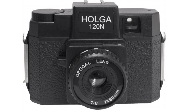 Holga 120N, must (avatud pakend)