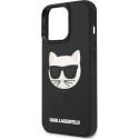 Karl Lagerfeld kaitseümbris 3D Rubber Choupette Apple iPhone 13 Pro, must