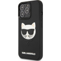 Karl Lagerfeld kaitseümbris 3D Rubber Choupette Apple iPhone 13 Pro, must