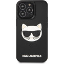 Karl Lagerfeld kaitseümbris 3D Rubber Choupette Apple iPhone 13 Pro, must