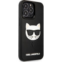 Karl Lagerfeld kaitseümbris 3D Rubber Choupette Apple iPhone 13 Pro, must