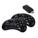 Data Frog Y2 SG900 16bit Retro Game Hdmi stick console with Sega games x2 wireless controllers Black