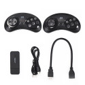 Data Frog Y2 SG900 16bit Retro Game Hdmi stick console with Sega games x2 wireless controllers Black