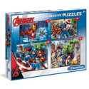 Clementoni Puzzle 20+60+100+180 The Avengers (07722)