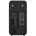 "MAGNUS ONE ERP74070C Barebone Intel Core i7-13700 2xDDR5 SODIMM RTX4070 12GB 3xDP 1xHDMI Black"