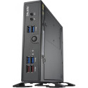 "Barebone XPC slim DS50U Intel Celeron 7305 2xSODIMM DDR5 2xM.2 1xSATA 1xHDMI 1xDP 1xVGA Black"