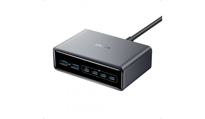 "Anker Prime Charger 200W Desktop GaN 4 x USB-C 2 x USB-A black"