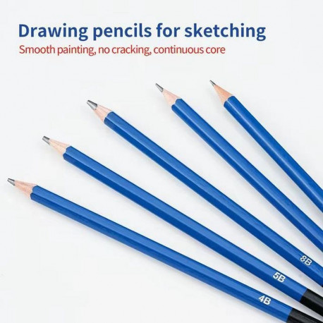Sketching Drawing Set Pencils Case 37in1 KP-C72B
