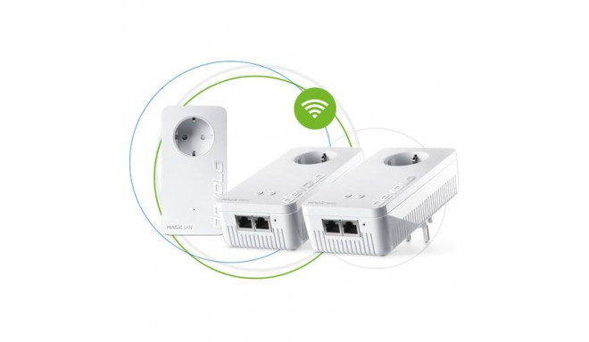 Devolo MAGIC 2 WiFi next Multiroom Kit 2400 Mbit/s Ethernet LAN Wi-Fi White 3 pc(s)