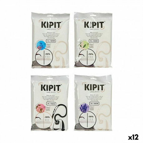 Vacuum Bags Kipit 54210 54210 Transparent Plastic 70 x 100 cm (12 Units)