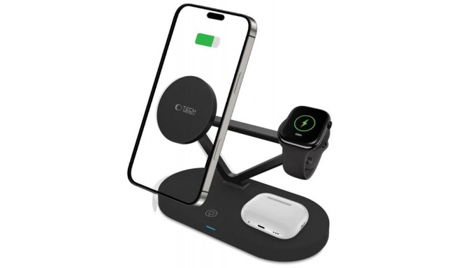 Tech-Protect wireless charger A41 3in1 QI15W, black