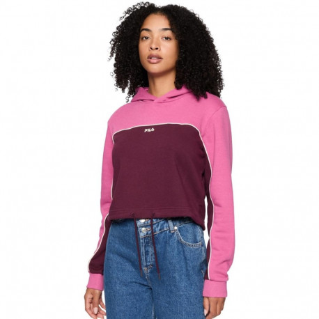 Fila naiste dressipluus Laagna FAW0907 43200 L, roosa ja bordoopunane