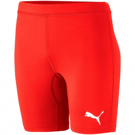 Puma meeste lühikesed liibuvad aluspüksid Liga Baselayer 655924 01 XL, punased