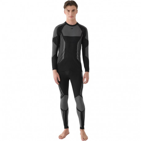 Men's thermoactive leggings 4F M166 deep black 4FWAW24USEAM166 20S S/M
