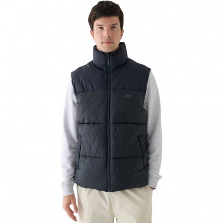 Men's vest 4F M147 deep black 4FWAW24TVJAM147 20S 2XL