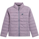 Girls' down jacket 4F light purple 4FJSS23TDJAF073 52S 164cm