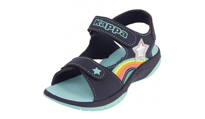 Kappa Pelangi G Sandals Navy Blue & Mint 261042K 6737 30