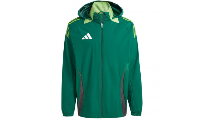 Meeste jakk adidas Tiro 24 Competition All-Weather roheline IR9521 S