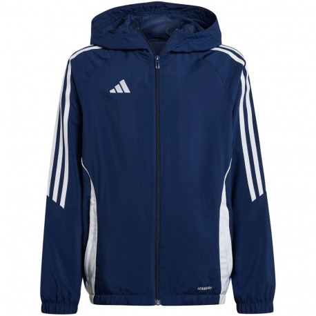 Kids' jacket adidas Tiro 24 navy blue IM8797 116cm