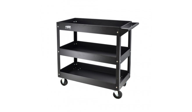 AWTOOLS METAL WORKSHOP TROLLEY 3 TIERS