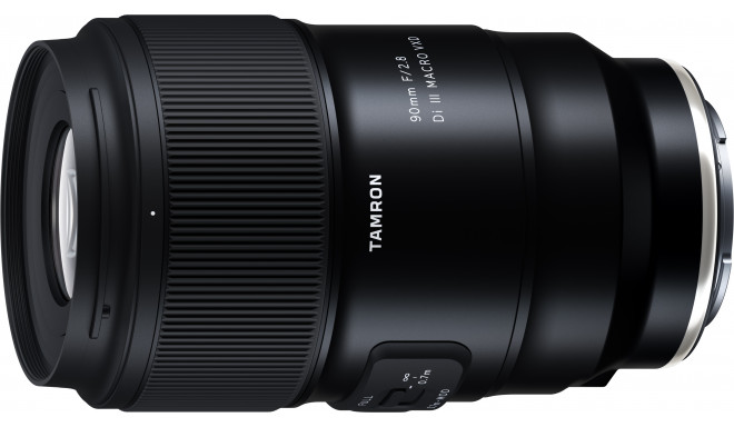 Tamron 90mm f/2.8 Di III Macro VXD lens for Sony