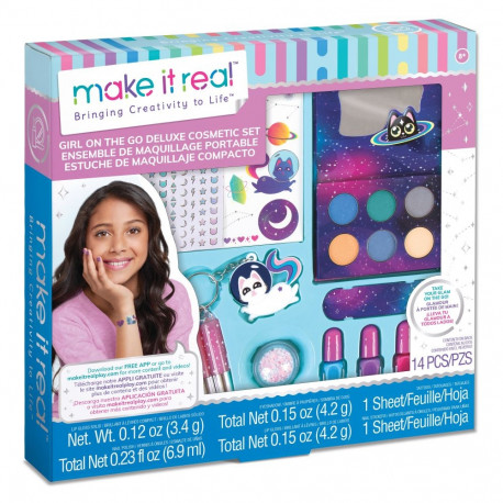 MAKE IT REAL Makeup set "Girl-on-the go"