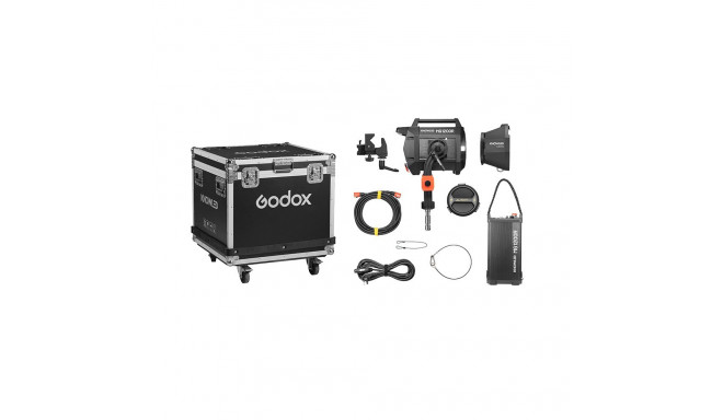 Godox KNOWLED RGB Light with flight Case MG1200R K3