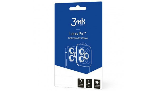 3MK Lens Protection Pro Sam S24+ S926 / S24 FE black Camera lens protection with mounting
