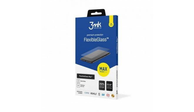 3MK FlexibleGlass Max Sam M34 M346 5G must, tugevdatud servadega hübriidklaas