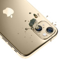 3MK Lens Protection Pro iPhone 14 6.1" gold/gold Camera lens protection with mounting frame 1 pc.