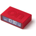 Lexon Flip Mini Alarm Clock Double Sided Red/Red LR158R4