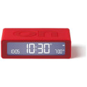 Lexon Flip Mini Alarm Clock Double Sided Red/Red LR158R4