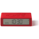 Lexon Flip Mini Alarm Clock Double Sided Red/Red LR158R4