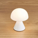 Lexon Mina Mini LED lamp glass white/glossy white LH60WG