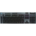 Logitech G915 X LIGHTSPEED juhtmevaba klaviatuur, must - USA rahvusvaheline - EMEA