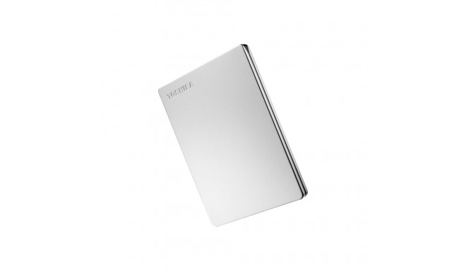 Toshiba Canvio Slim 1TB hõbedane väline HDD (HDTD310ES3DA)